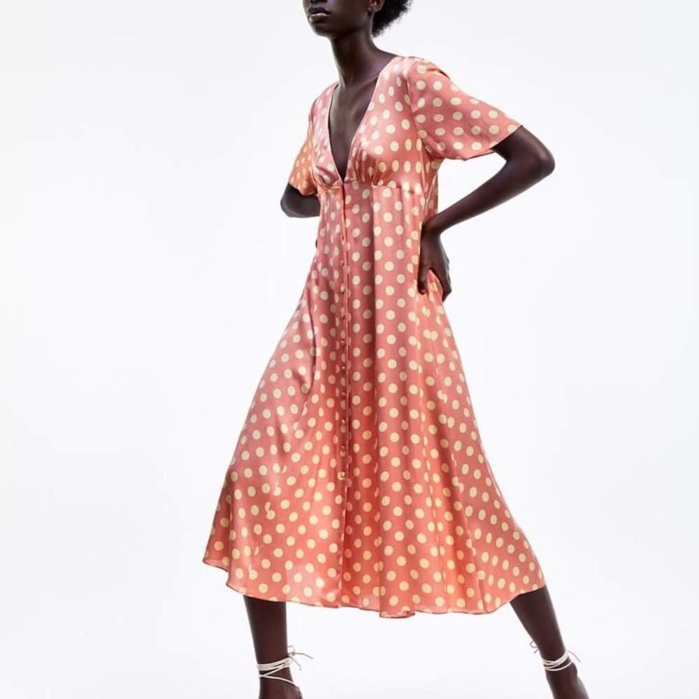 ZARA | Polka Dot Dress
